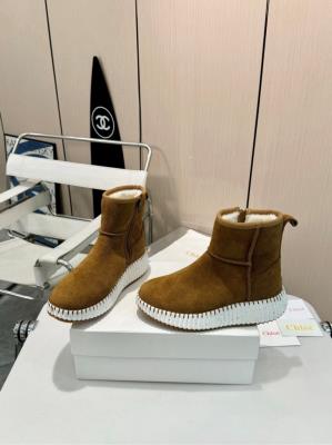 cheap quality Chloe boots brown